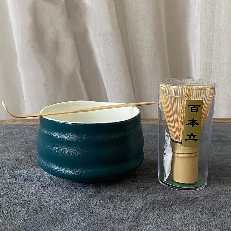Japanese Bamboo Matcha Whisk Set