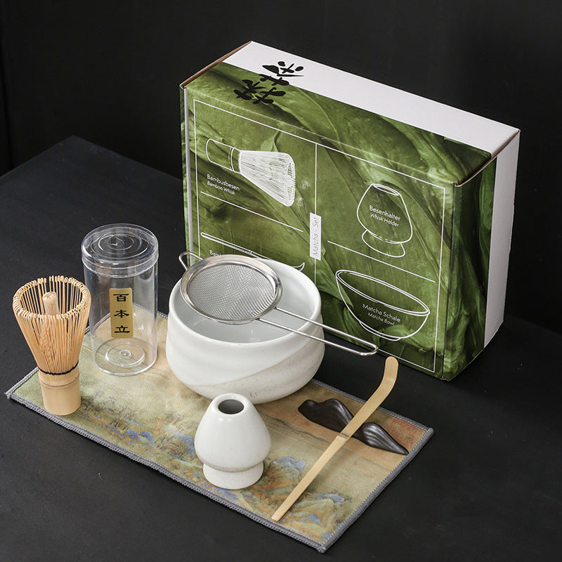 Japanese Matcha Tea Bowl Set