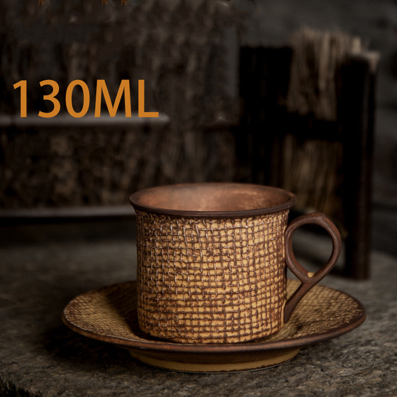 Ceramic Coffee Cup Saucer Set