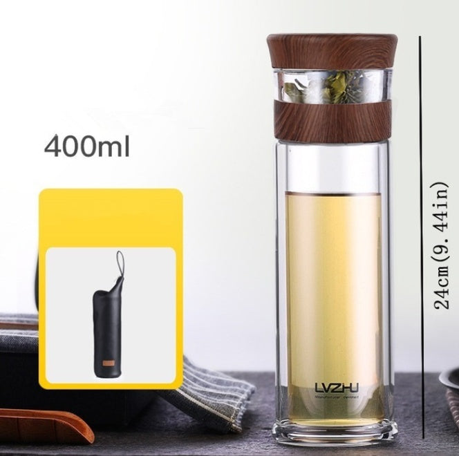 Glass Tea Infuser Bottle