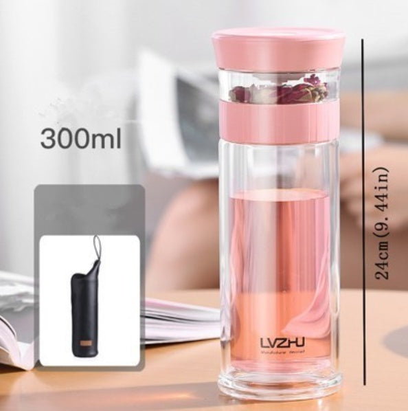 Glass Tea Infuser Bottle