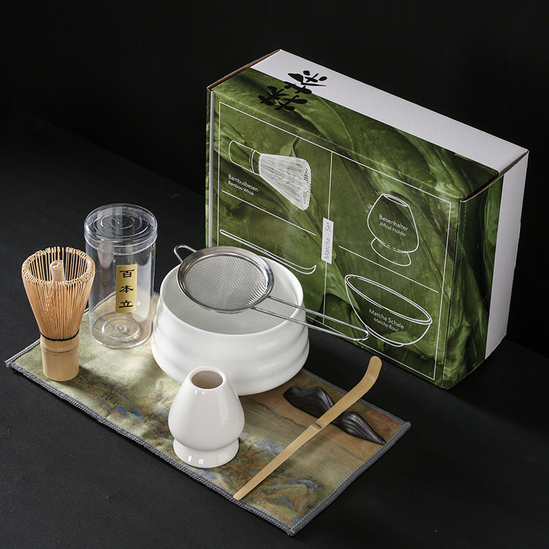 Japanese Matcha Tea Bowl Set
