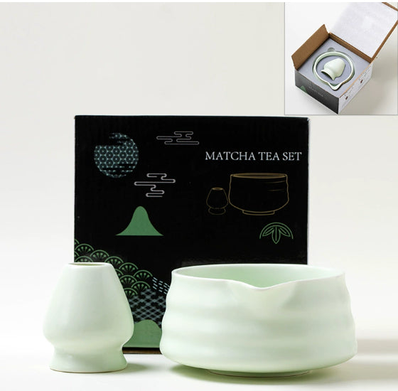 Ceramic Matcha Whisk Set