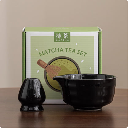 Ceramic Matcha Tea Bowl Set