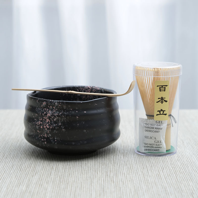 Japanese Bamboo Matcha Whisk Set