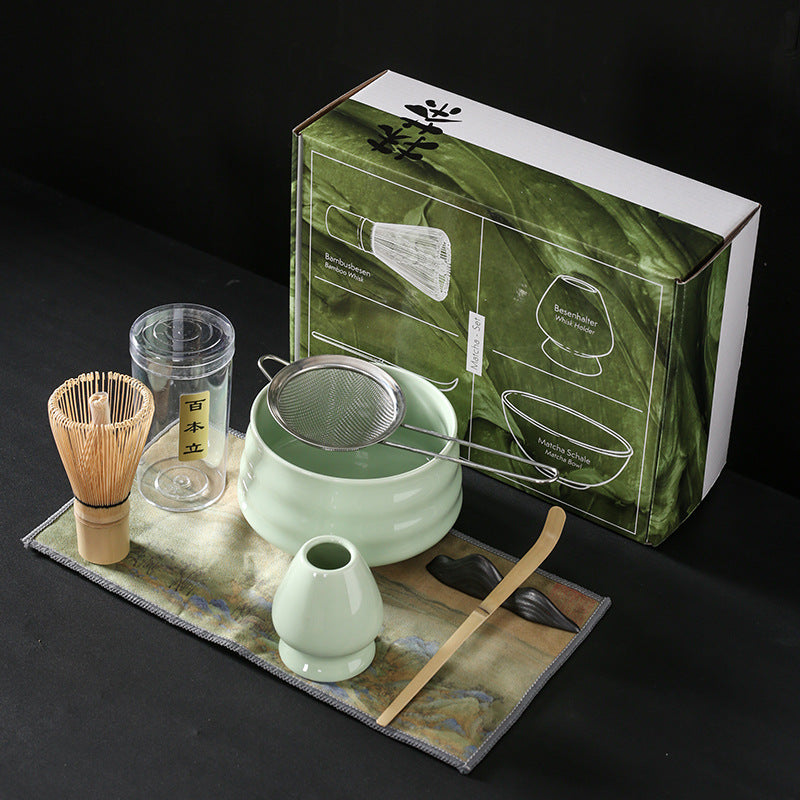 Japanese Matcha Tea Bowl Set