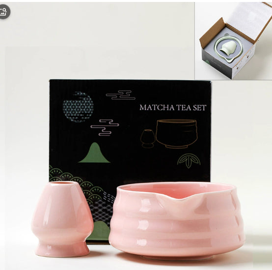 Ceramic Matcha Whisk Set