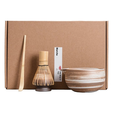 Japanese Bamboo Matcha Tea Set