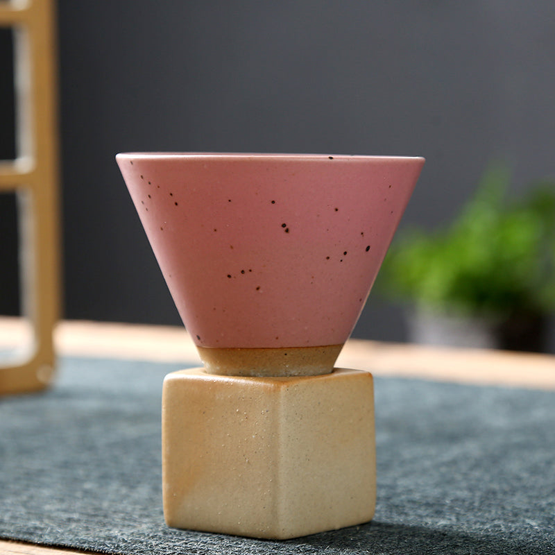 Vintage Stoneware Espresso Cup