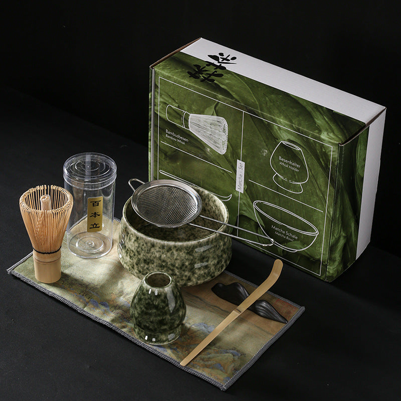 Japanese Matcha Tea Bowl Set