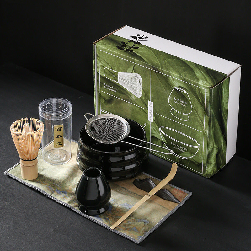 Japanese Matcha Tea Bowl Set