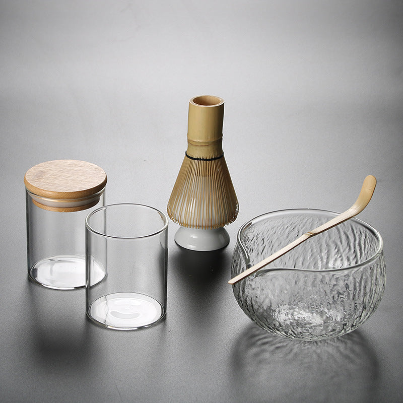 Glass Matcha Tea Set