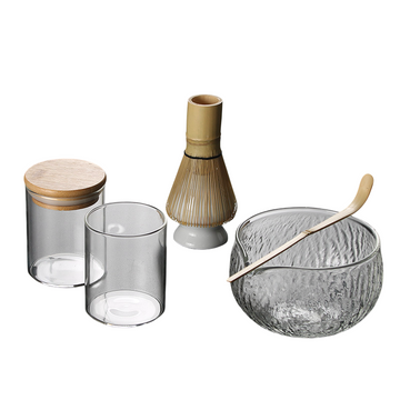 Glass Matcha Tea Set