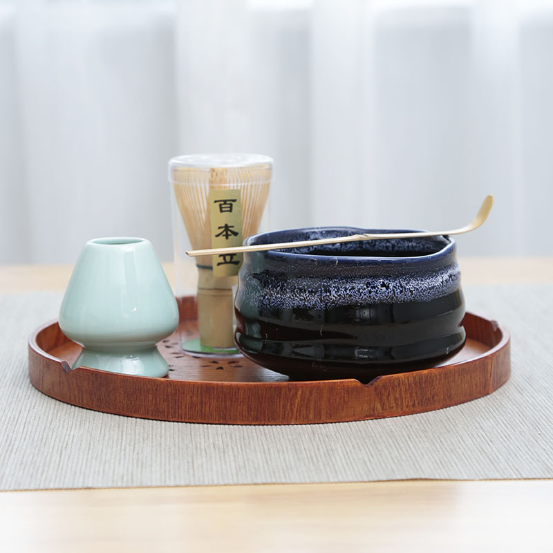 Japanese Bamboo Matcha Whisk Set