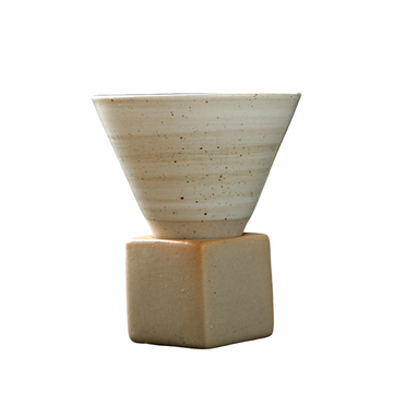 Vintage Stoneware Espresso Cup