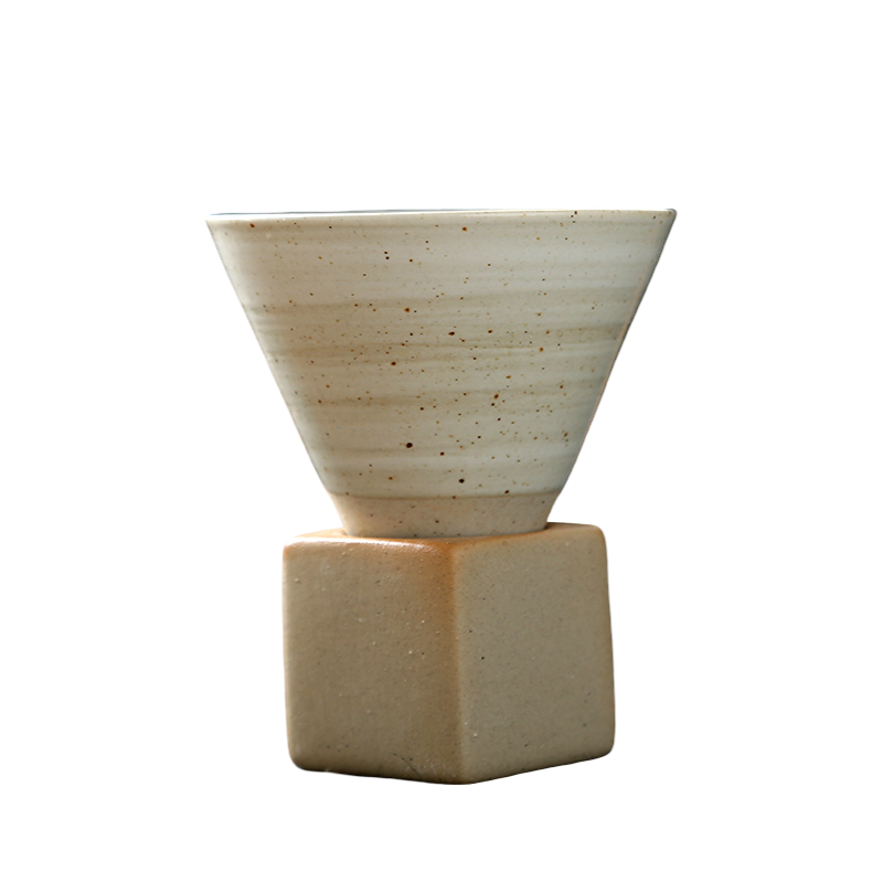 Vintage Stoneware Espresso Cup
