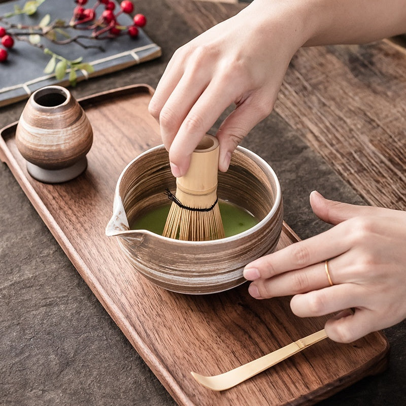 Japanese Bamboo Matcha Tea Set
