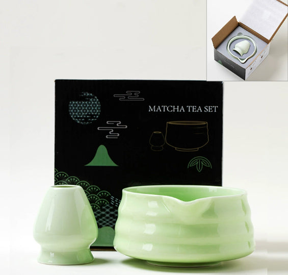 Ceramic Matcha Whisk Set